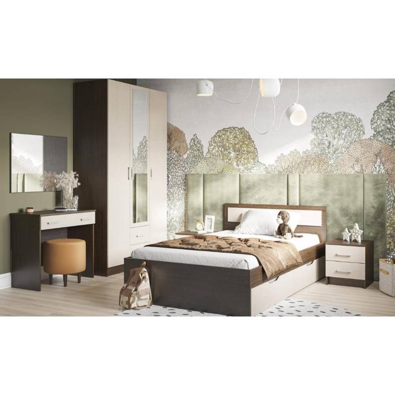 Кровать Гармония КР-608 90*200 см с основанием