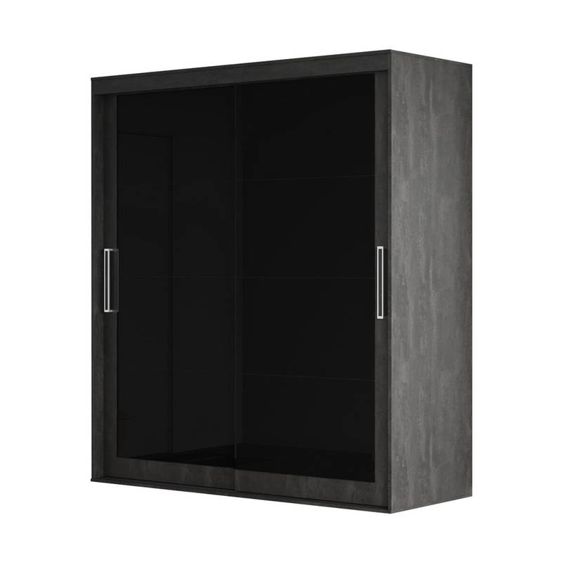 Шкаф-купе Прайм Black Edition 200 см