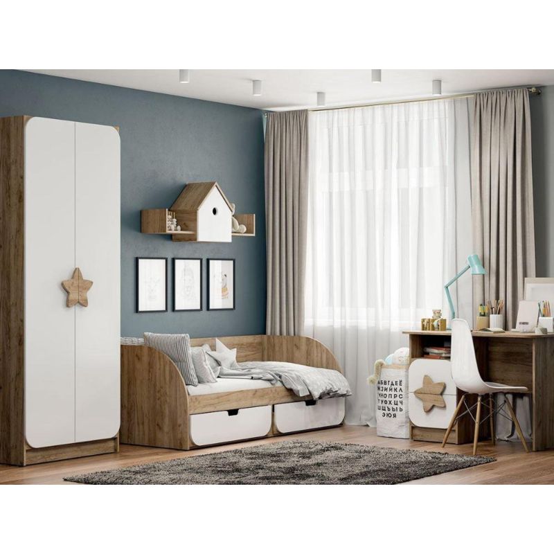 Кровать Колибри корпус 90*200 см с основанием