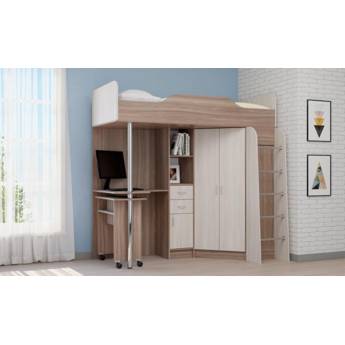 Кровать-чердак Бриз