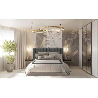 Кровать Страйп 180*200 см с основанием