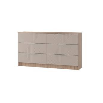 Комод "Эмилия" КМ-04 Дуб смоки/Айриш