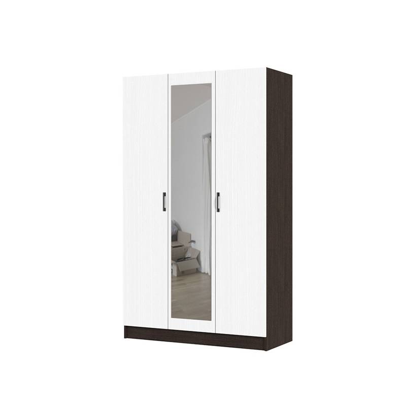 Шкаф 3-х створчатый с зеркалом Буся