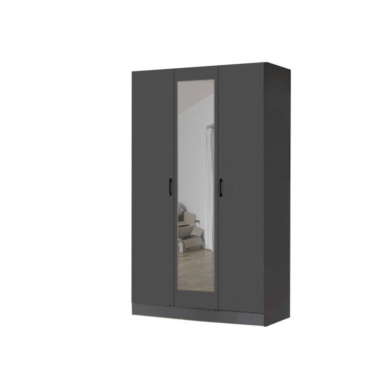 Шкаф 3-х створчатый с зеркалом Буся